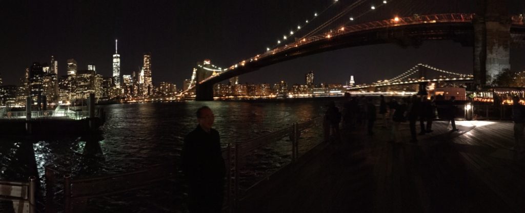 ブルックリン橋(夜景)